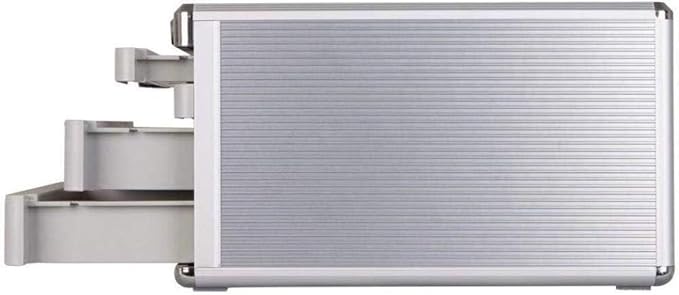 File Cabinet Aluminum Alloy with Lock Office Desktop Storage Cabinet Desktop Drawer File Cabinet