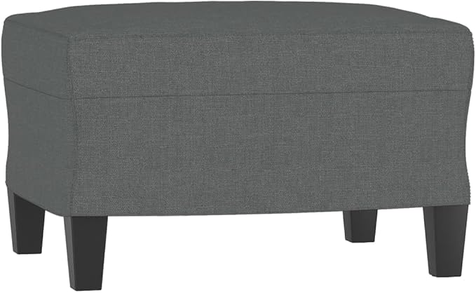 Sofa Chair with Footstool Dark Grey - Living Room Sleeper Sofa Bed - Modern Couch for Room Apartment Office - Convertible Furniture