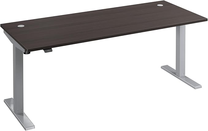 Bush Business Furniture Move 40 Series Height Adjustable Desk 72W x 30D Storm Gray