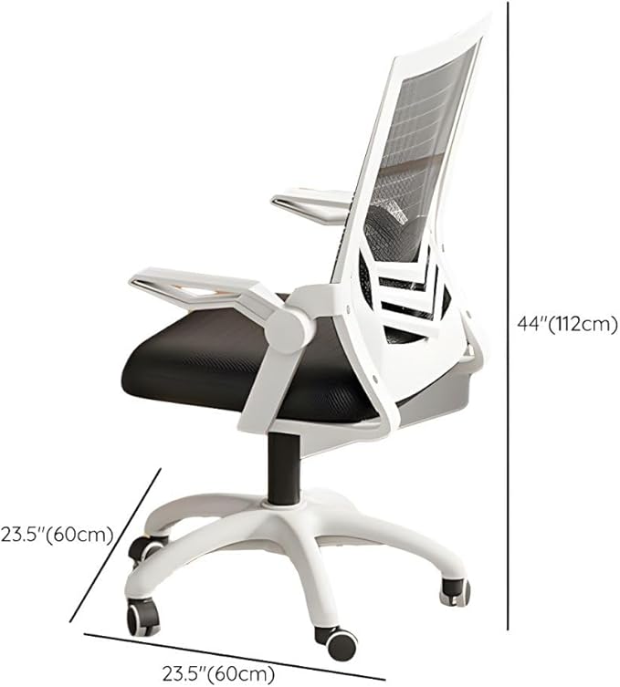 CraftThink Writing Desk Chair Set Rectangular Study Table with 3-Drawer and Storage Shelves Wheeled Chairs Computer Desk Table for Home Office (Wood Color Desk &amp Chair 55 L x 19 W x 56.5 H)