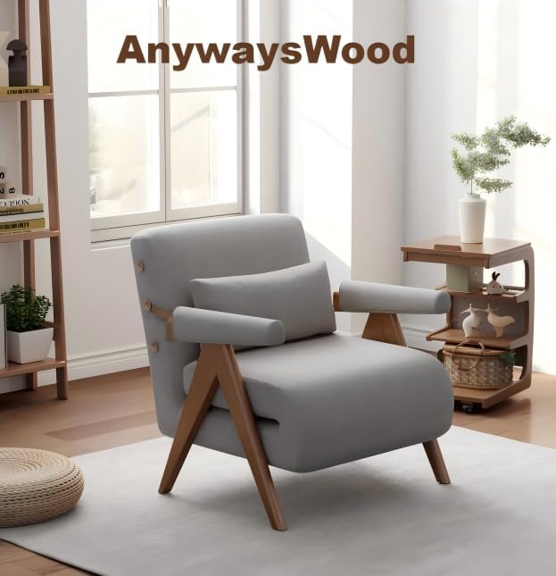 3 in 1 Residential Convertible Sofa Bed Chair|3 in 1 Sleeper Sofa Couch Bed | Adults | Living Room BedroomOffice (31.8Dx25Wx31.8 L) (Gray 32Wx 32Dx32L)