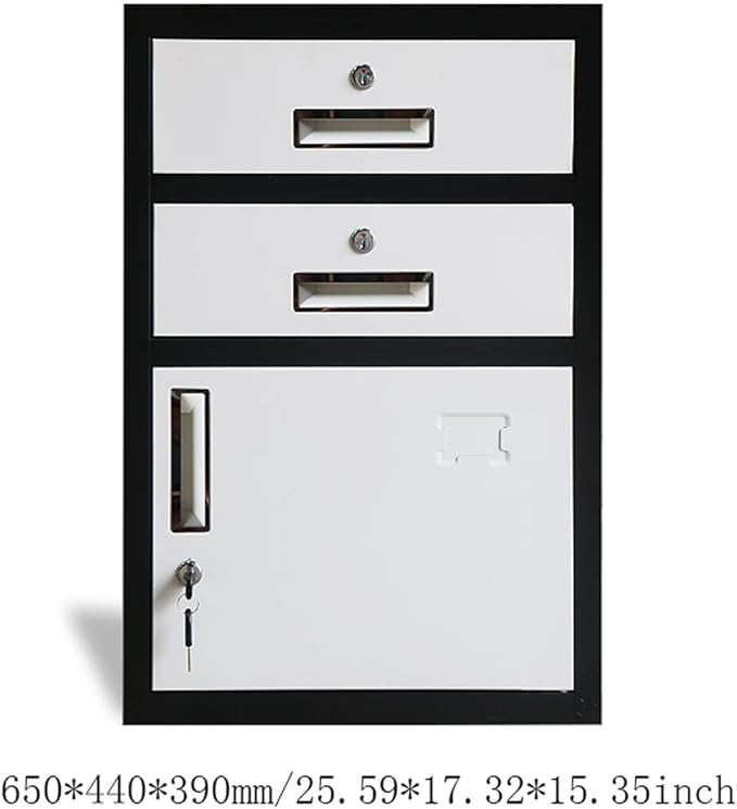File Cabinet Metal Cabinet File Cabinet Office Data Cabinet Low Cabinet with Lock Tool Cabinet Drawer Small Cabinet Balcony Storage Cabinet Filing Cabinet (Color : 6) (2)