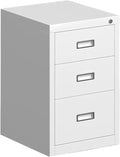 Aimeryup 2-tier/3-tier/4-tier File Cabinet Metal Clip with Drawer Desk Cabinet Storage Study Office Hotel Lounge(Size:39X46X64CMColor:A)
