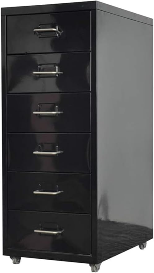 File Cabinet 6 Drawer Cabinet Office Data Cabinet Under Desk Storage Cabinet Side Cabinet (Color : B)