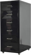 File Cabinet 6 Drawer Cabinet Office Data Cabinet Under Desk Storage Cabinet Side Cabinet (Color : B)