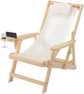W Home Romantic-Sling Lounge Chair Natural/Beige