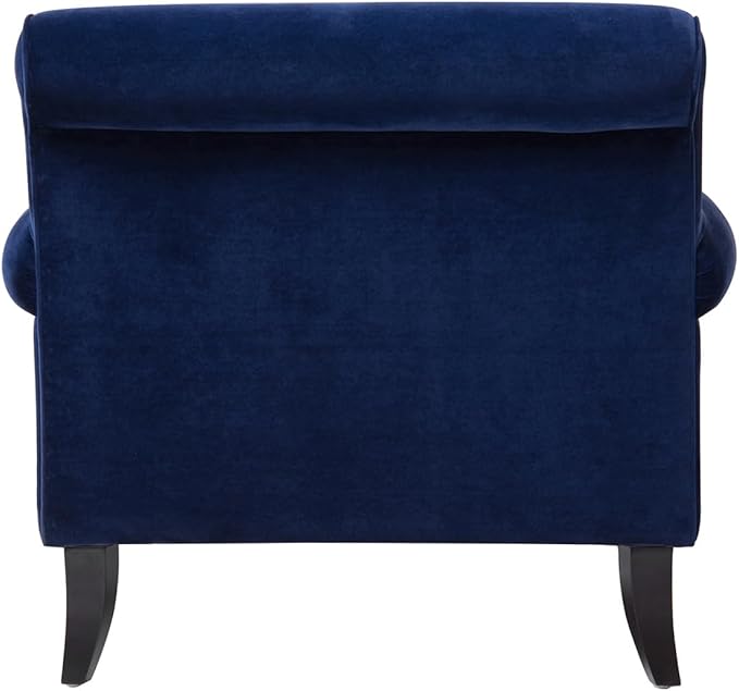Jennifer Taylor Home Bliss 38 Lawson Living Room Accent Arm Chair with Metal Casters