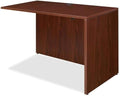 Lorell Return Shell 35 by 24 by 29-1/2-Inch Mahogany