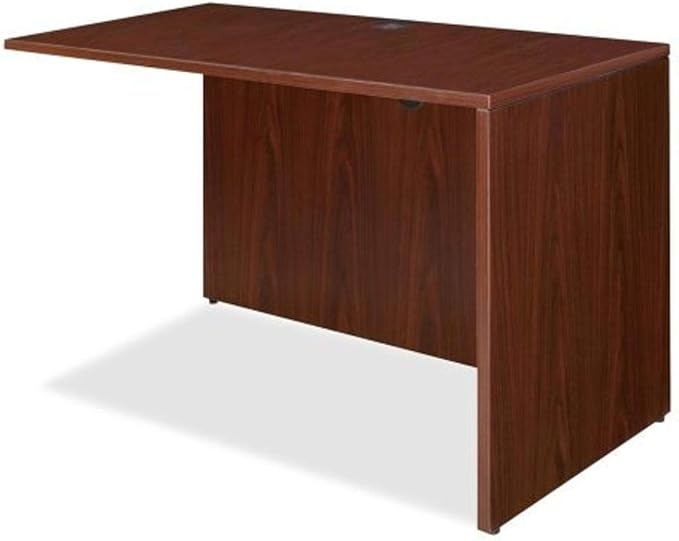 Lorell Return Shell 35 by 24 by 29-1/2-Inch Mahogany