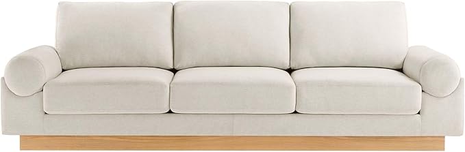 Modway EEI-6401-IVO Oasis Upholstered Fabric Sofa Ivory