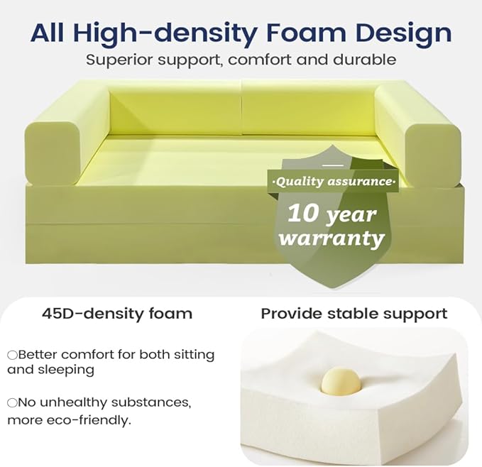 Folding Sofa Bed Convertable Corduroy Couch King Size Floor Sleeper 4-in-1 DIY Combination Modular Sofa Fold Out Futon Lounge Comfy Foldable Lazy cama for Living Room (Pink 80.15)