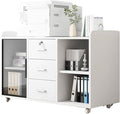 Filing CabinetOffice CabinetPrinter CabinetPantry CabinetSide CabinetMobile Floor Cabinet (Color : A)