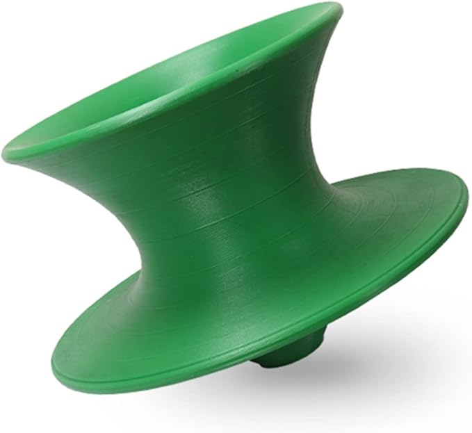 ZIMGOD 360° Swivel Gyro Chair Recliner Rotating Gyro Spun Chair for Sense Training Bedroom Living Room Camping Backyard Relaxing Chaise Chair 11 Colors (Color : Green)