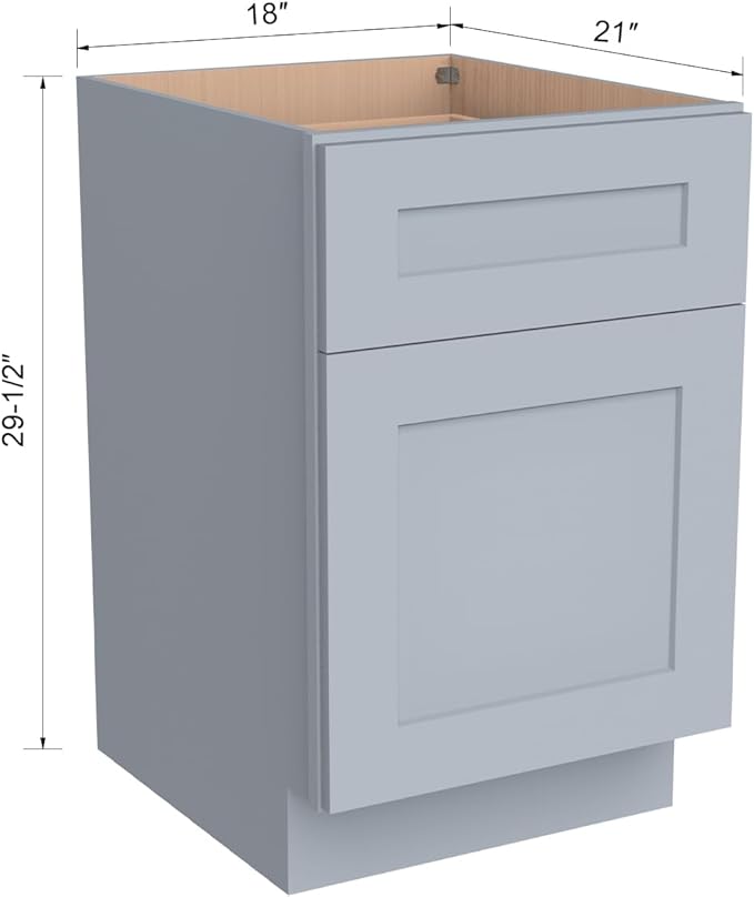 RTA Solid Wood Office File Cabinet with 2 Drawers - Professional Desk File Storage Cabinet for Office Organization - Designed in America American Standard