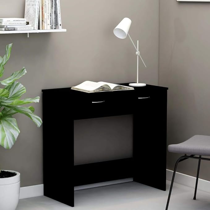 vidaXL  Sleek Home Desk Simple Study Table for Work Stylish Writing Space Small Office Furniture