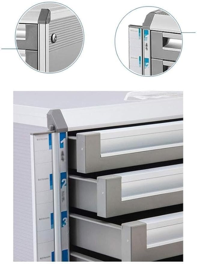 File Cabinet Classification Large File Storage Space Desktop Cabinet Drawer Style Data File Sorting Box Storage Cabinet