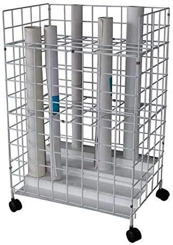 21 W Roll File White