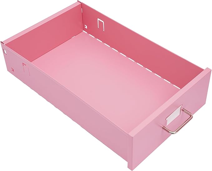 5 Drawer Pink Metal Vertical File Storage Cabinet 5 Drawer File Cabinet with Lock Assembly Required