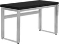 Modern Adjustable Standing Desk 48 L Black Computer Desk for Home Office - Laptop Work Station