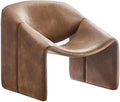 Modway EEI-6768-BRN Vivi Vegan Leather Accent Chair Brown