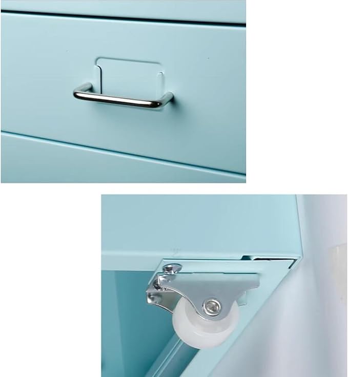 Filing Cabinet Under The Desk File Storage Tin Narrow Cabinet Desk Folder Drawer Cabinet Information File Cabinet (Size : 8-Layer)