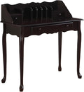 Computer Desk Home Office Laptop Storage Drawers 36 l Work Brown Wood Traditional