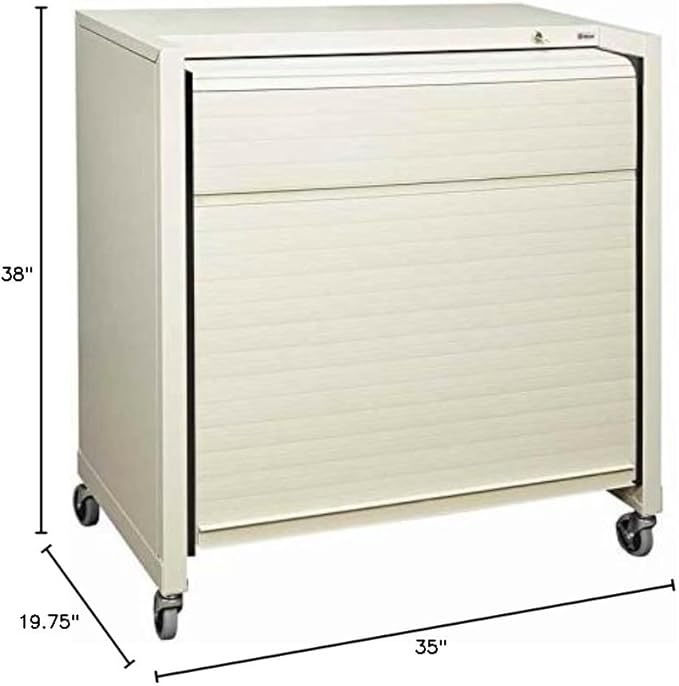 BFC-2TD Basic FileCart (Bone White)