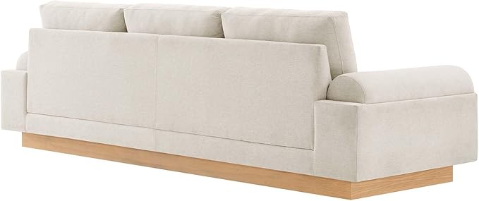 Modway EEI-6401-IVO Oasis Upholstered Fabric Sofa Ivory