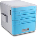 File cabinets Plastic Storage Drawers Desk Storage Unit Organizer Lockable A4 Box for Office Bookcase