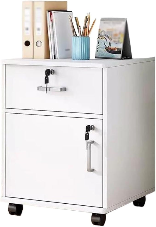 File Cabinet Office Storage Cabinet Data Cabinet Under Desk Storage Cabinet Sideboard Drawer Cabinet with Lock (Color : C Size : 1 Drawer)