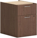 HON HONPLPHBFLE1 15 x 20 x 20 in. Hanging Mod Support Pedestal Desks Sepia Walnut