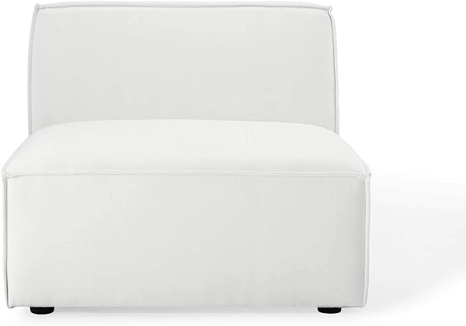 Modway EEI-3872-WHI Restore Sectional Sofa Armless Chair White