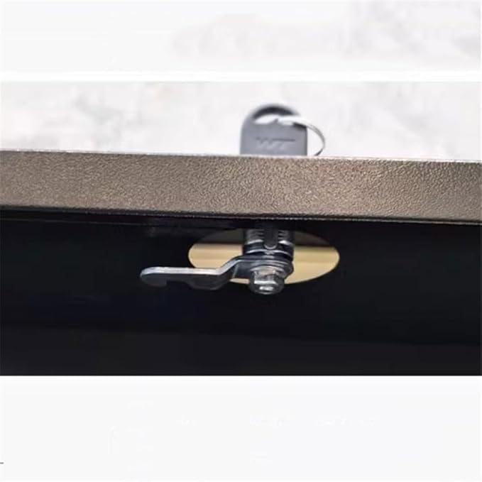 Office Storage File Cabinet Filing Cabinet Small Short Cabinet with Locking Drawer Under The Desk Activity Cabinet 4 Drawer Data Office Cabinet Bedside Small Cabinet TinBlackOne Size
