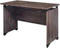 Composite Wood Writing Desk - Rustic Gray Home Office Table