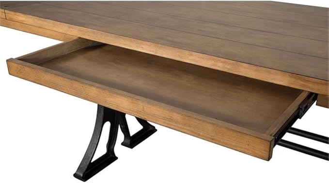 Martin Furniture Toulouse Home Office Writing Desk Wood Brown