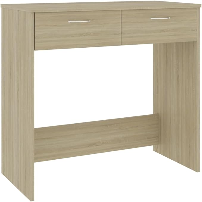 vidaXL  Sleek Home Desk Simple Study Table for Work Stylish Writing Space Small Office Furniture