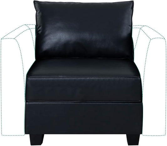 Naomi Home Elizabeth DIY Collection Black/Air Leather/Middle