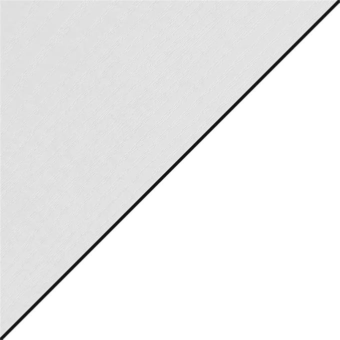 Pemberly Row Home Office Desk 36 x 19.5 x 47.25 in Particleboard &amp Powder-Coated Metal White Wood Finish 4 Shelves Sturdy Workstation for Computer Books Decor Study Workspace