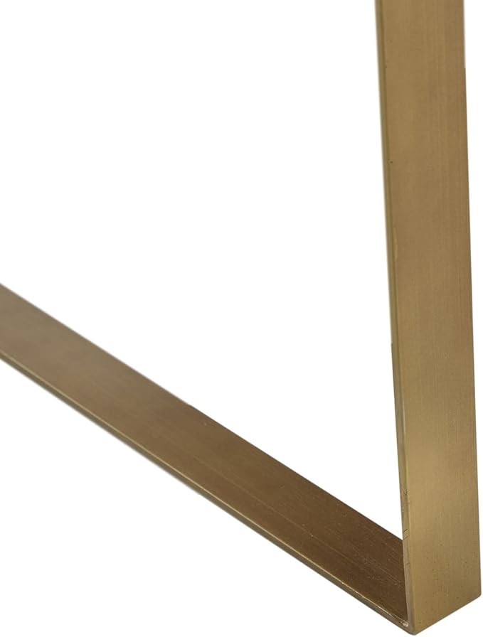 Martha Stewart Upholsterd Accent Chair Living Room Furniture - Modern Design Comfortable Foam Seat Cushion Bedroom Lounge Sophisticated Finished Sturdy Frame Cream/Gold 28.5 W x 29 D x 32.5 H