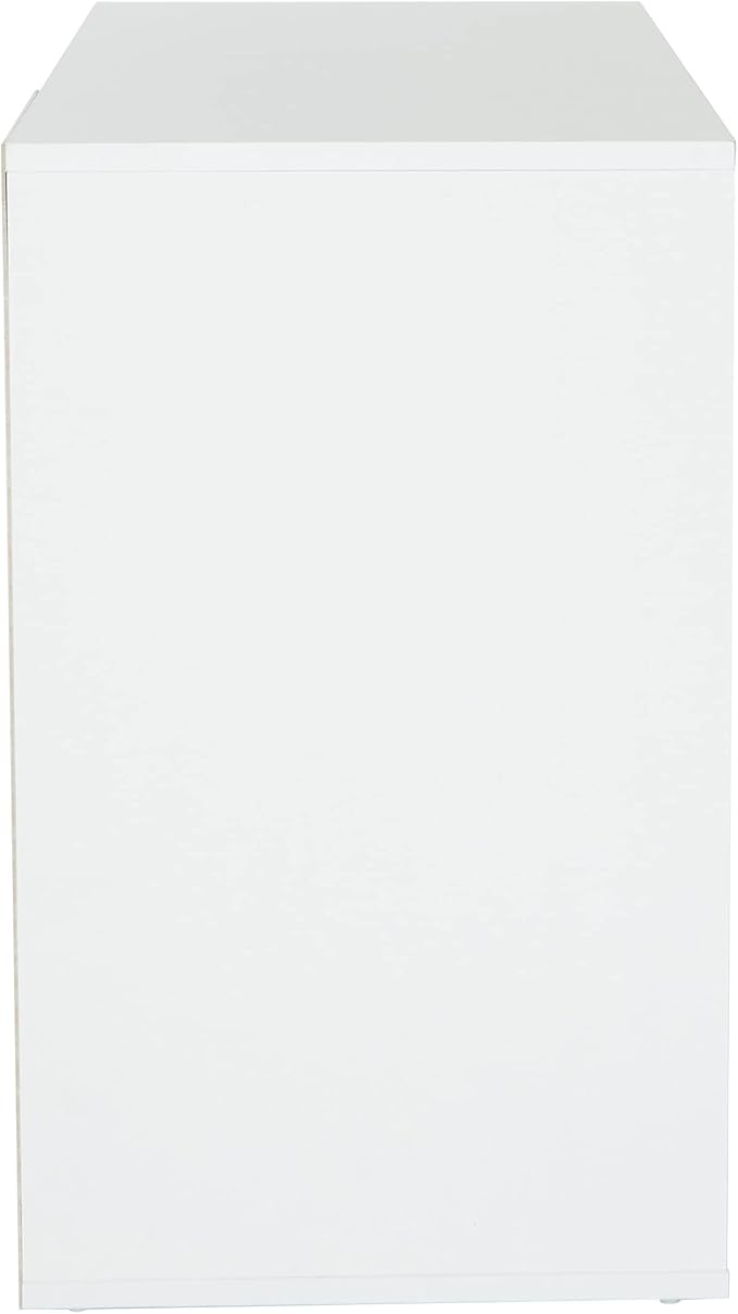 OSP Home Furnishings Ravel 40-Inch Wide Writing Desk White