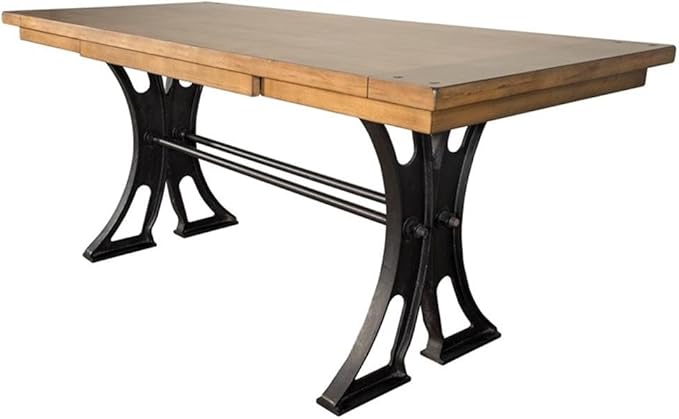 Martin Furniture Toulouse Home Office Writing Desk Wood Brown