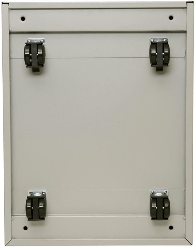 Alera PAFFPY Two-Drawer Metal Pedestal File 14 7/8w x 19-1/8d x 27-3/4h Putty