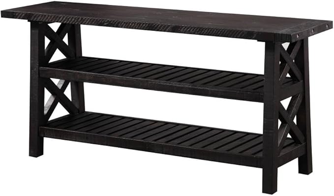 Modus Furniture Yosemite Solid Wood Console Table Cafe