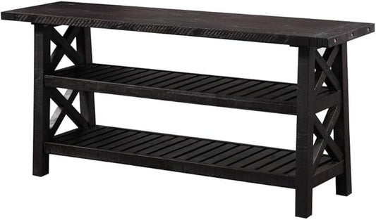 Modus Furniture Yosemite Solid Wood Console Table Cafe