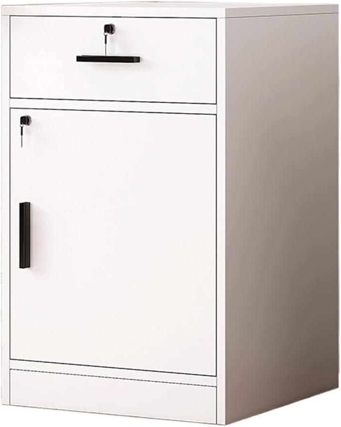 GLigeT Filing Cabinet Office File Cabinet Side Cabinet Floor Storage Cabinet with Lock Low Cabinet Drawer Office Cabinet Data Cabinet File Storage Cabinets (Color : B)