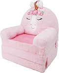 Soft Landing - Elite Seats - Premium Character Sofa Seat &amp Transformable Fold-Out Lounger with Carrying Handle – Unicorn