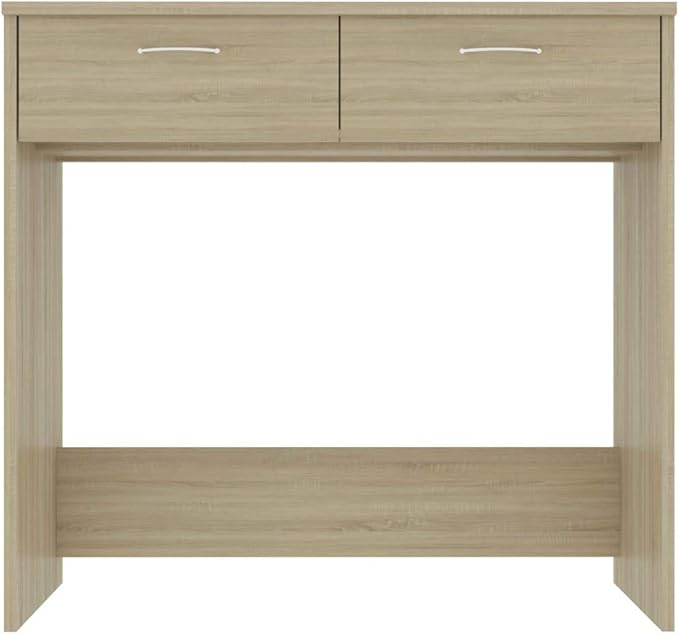 vidaXL  Sleek Home Desk Simple Study Table for Work Stylish Writing Space Small Office Furniture