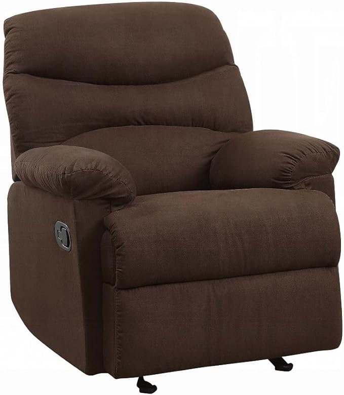 Maykoosh Microfiber Recliner - Comfortable Motion Reclining Chair for Living Room