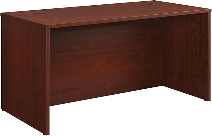 OfficeWorks by Sauder Affirm 60'' Desk Shell L: 59.06'' x W: 29.53'' x H: 29.29'' Classic Cherry