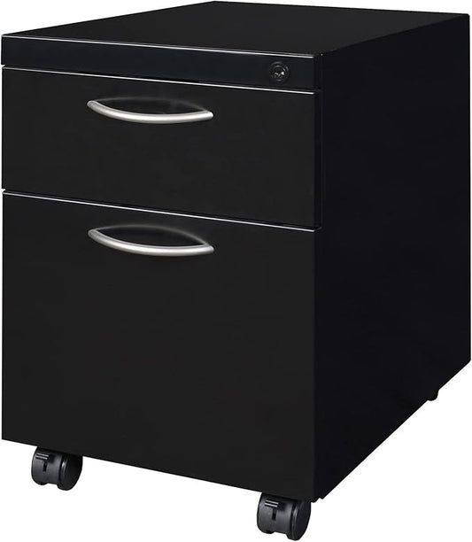 Regency Fusion Mobile Box File Pedestal- Black